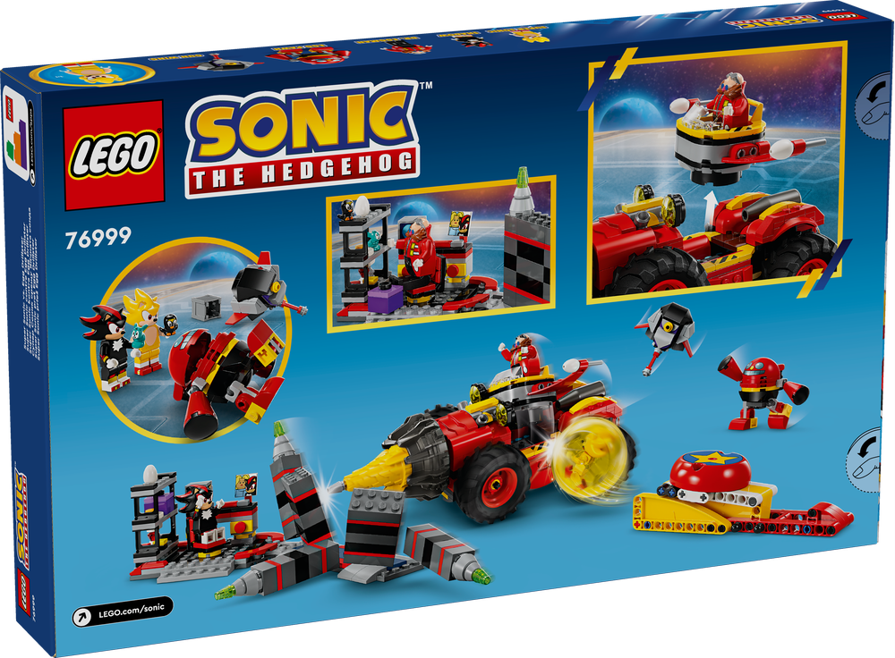 LEGO SONIC SUPER SONIC VS. EGG DRILLSTER 76999