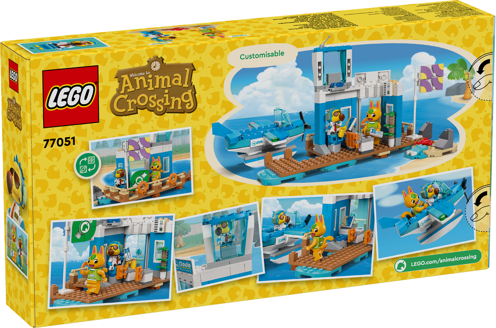 LEGO ANIMAL CROSSING IN VOLO CON LA DODO AIRLINES 77051