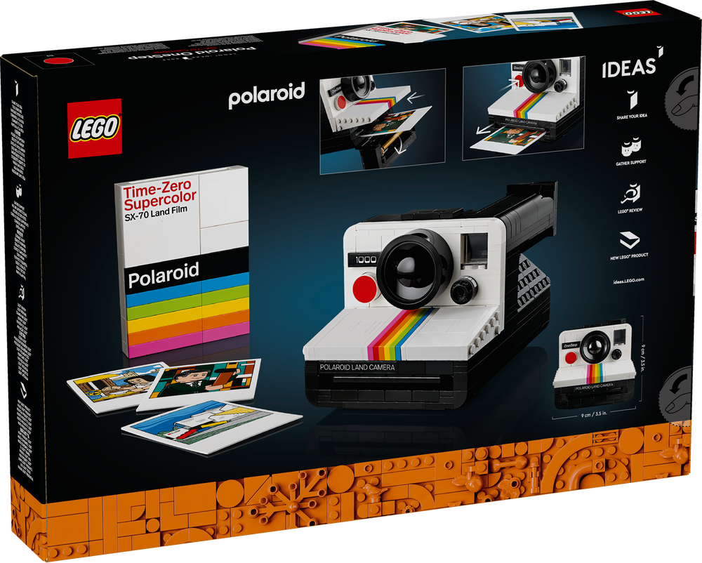 LEGO IDEAS FOTOCAMERA POLAROID ONESTEP SX-70 21345