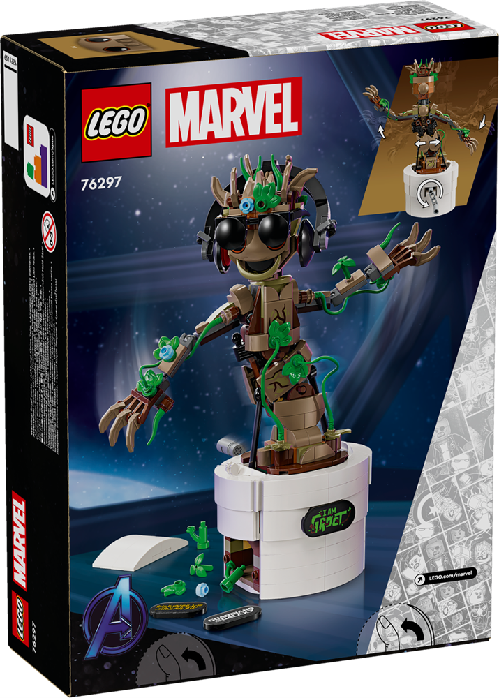 LEGO SUPER HEROES GROOT BALLERINO 76297