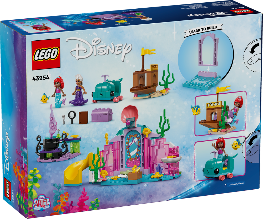 LEGO DISNEY PRINCESS LA CAVERNA DI CRISTALLO DI ARIEL 43254