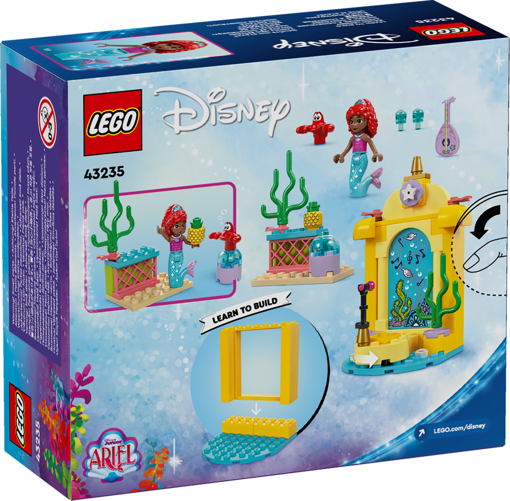 LEGO DISNEY PRINCESS IL PALCOSCENICO MUSICALE DI ARIEL 43235