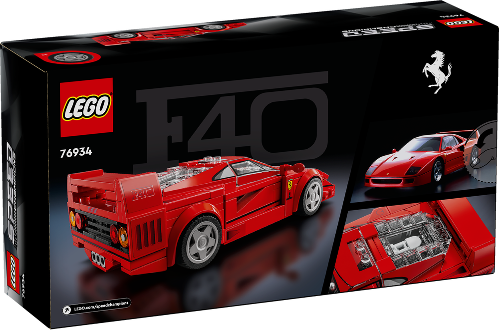 LEGO SPEED CHAMPIONS SUPERCAR FERRARI F40 76934