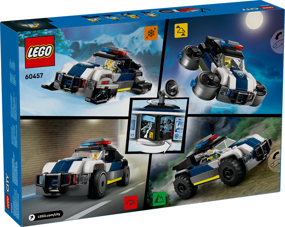 LEGO LEGO CITY OFFICINA DELLE AUTO DELLA POLIZIA 60457