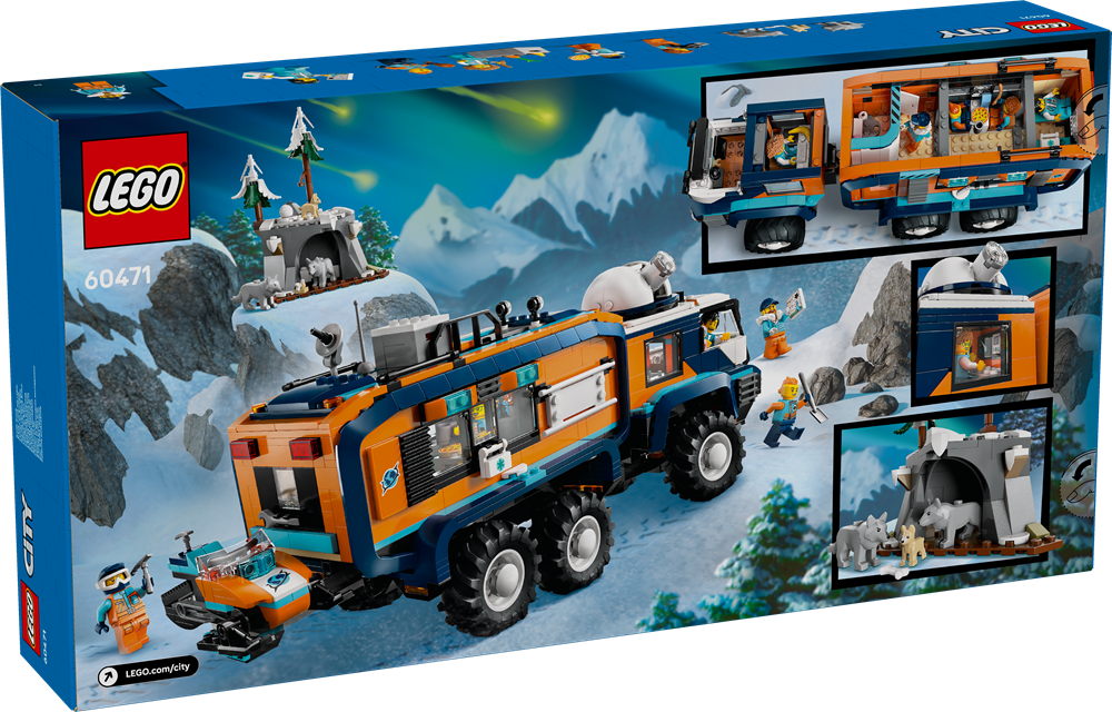 LEGO LEGO CITY GRANDE CAMION ARTICO CON LABORATORIO 60471