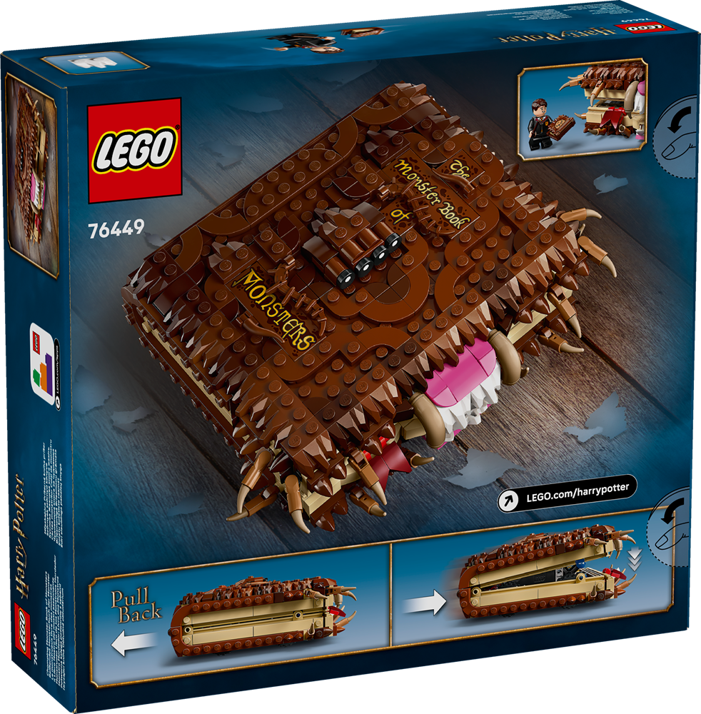 LEGO HARRY POTTER TM IL LIBRO MOSTRO DEI MOSTRI AZZANNANTE 76449