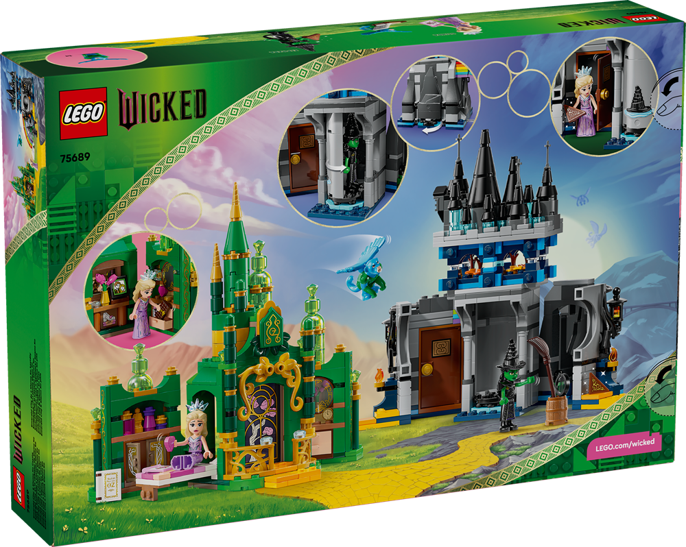 LEGO WICKED CITTÀ DI SMERALDO E CASTELLO KIAMO KO 75689