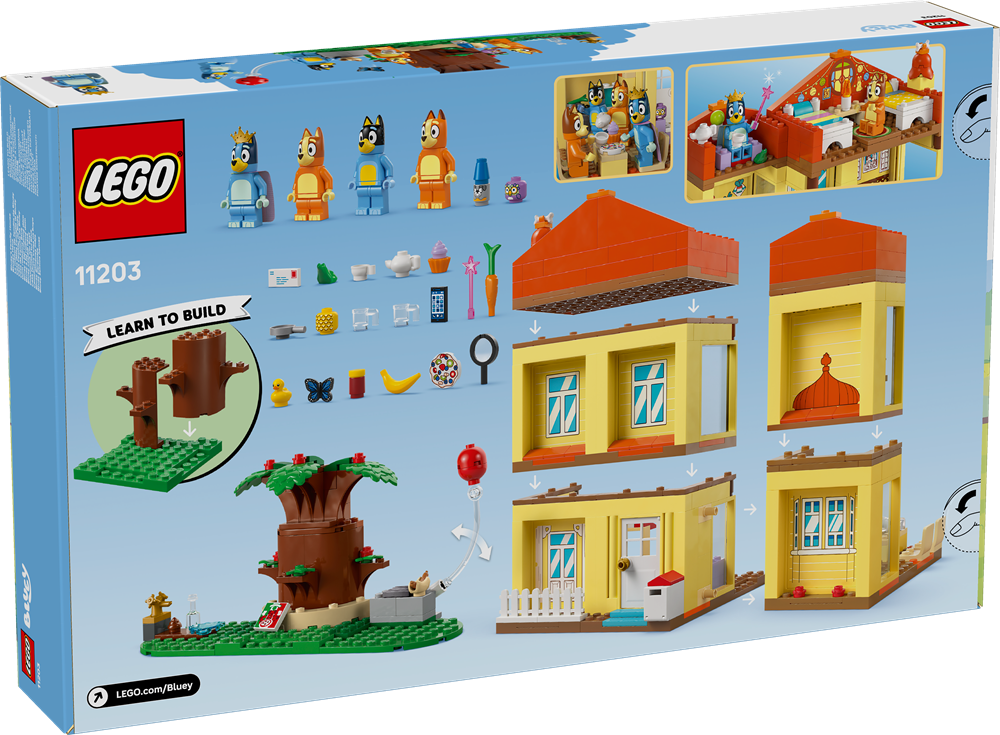 LEGO BLUEY CASA DELLA FAMIGLIA DI BLUEY 11203