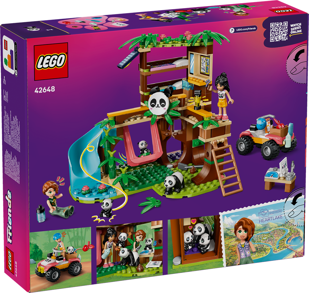 LEGO LEGO FRIENDS IL SANTUARIO DEI PANDA 42648
