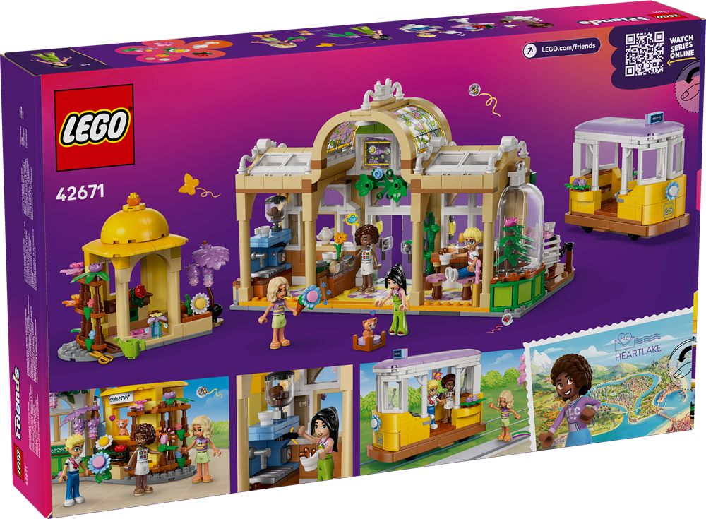 LEGO LEGO FRIENDS CAFFÈ DELLE PIANTE E NEGOZIO DI FIORI 42671