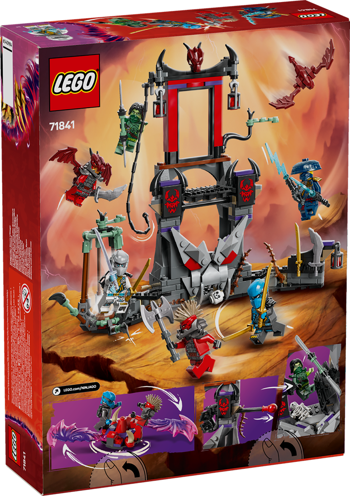 LEGO NINJAGO VILLAGGIO DELLA TEMPESTA DRAGONIANO 71841