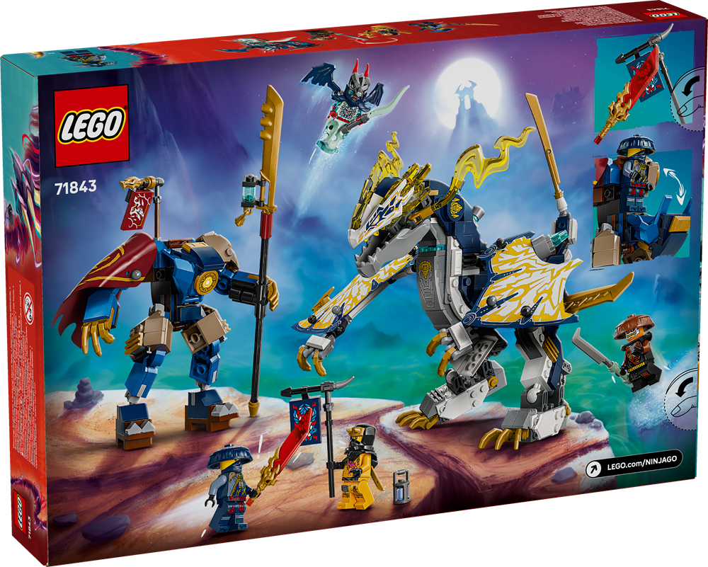 LEGO NINJAGO MECH CAVALCA-DRAGO DI ROGUE 71843