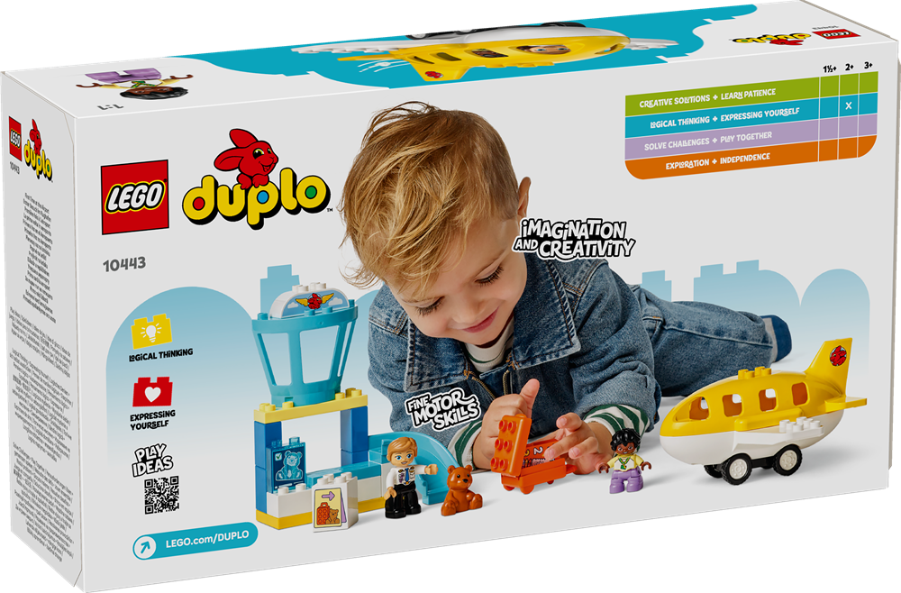 LEGO DUPLO TOWN LA PRIMA VOLTA IN AEROPORTO 10443