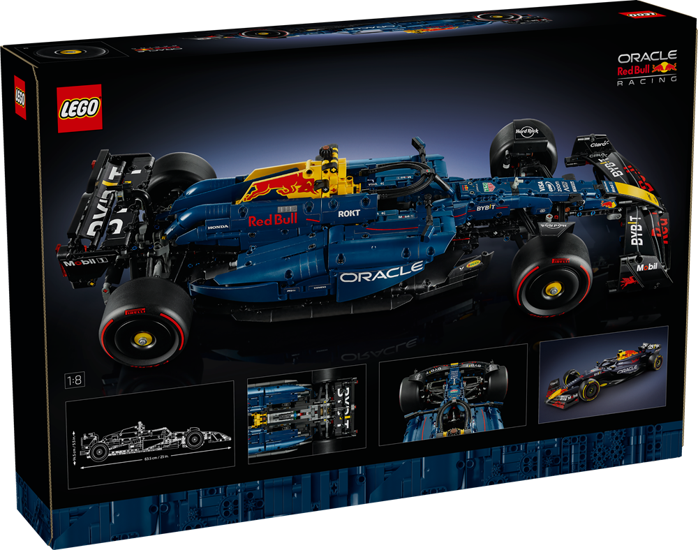 LEGO TECHNIC MONOPOSTO F1 ORACLE RED BULL RACING RB20 42206