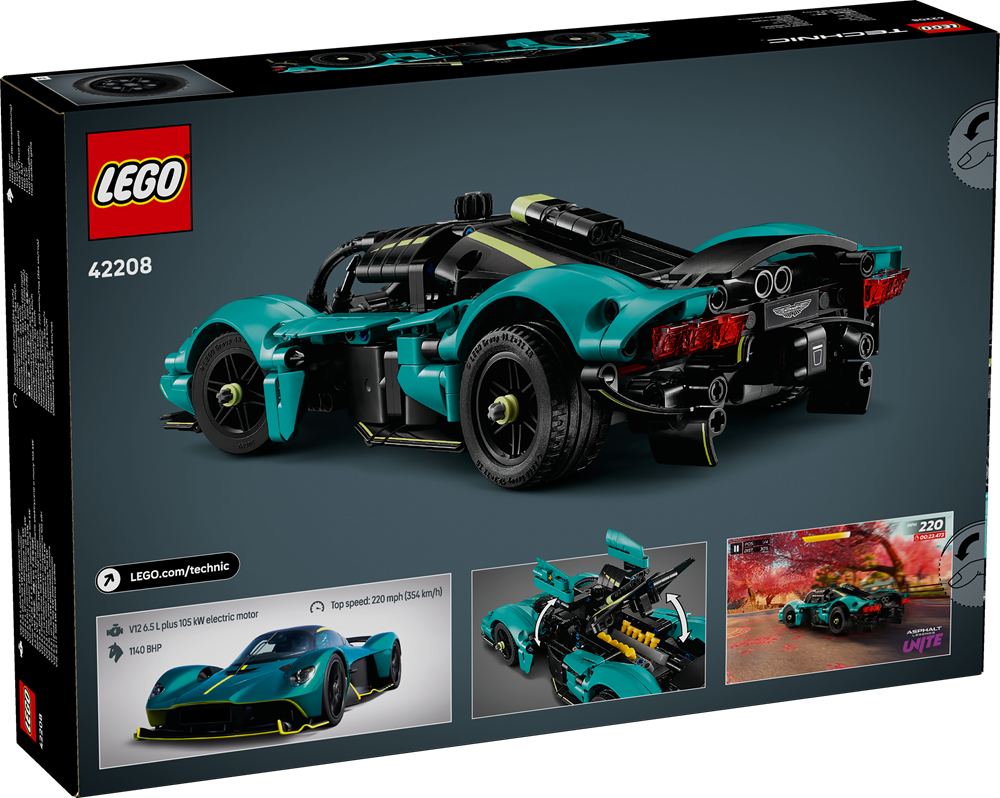 LEGO TECHNIC ASTON MARTIN VALKYRIE 42208