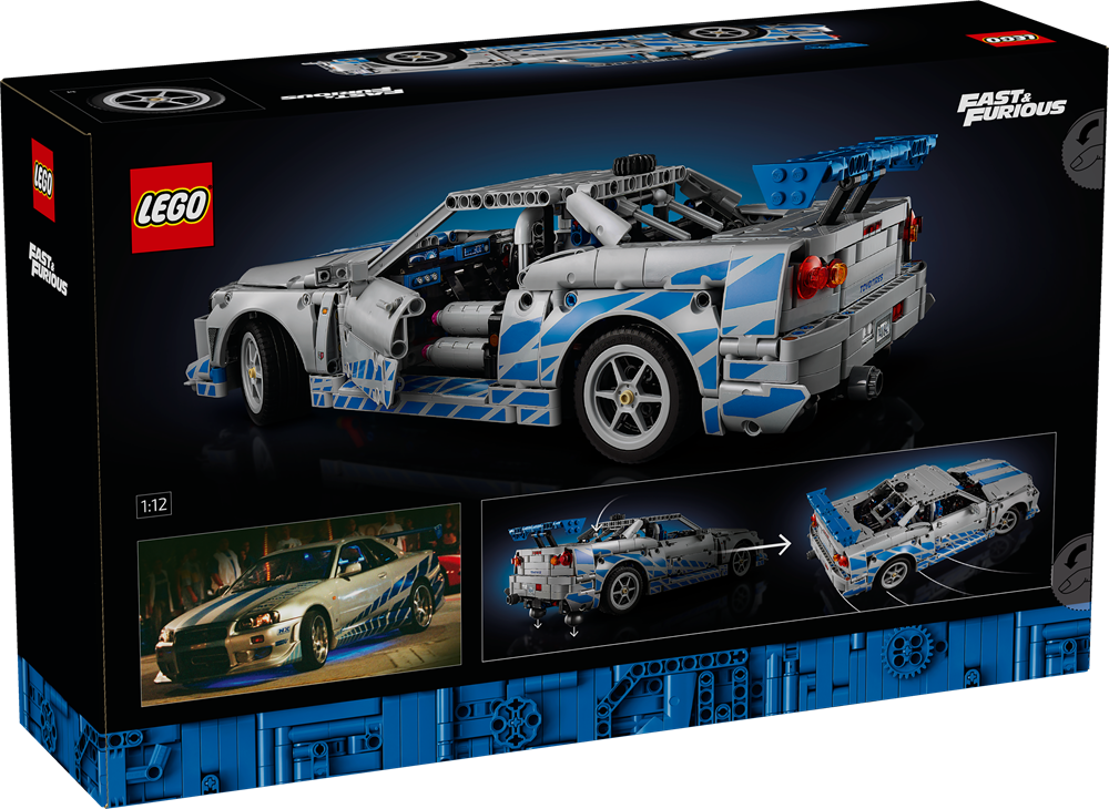 LEGO TECHNIC AUTO NISSAN SKYLINE GT-R (R34) 2 FAST 2 FURIOUS 42210