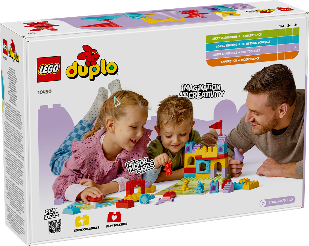 LEGO DUPLO TOWN GIOCO AL CASTELLO CON SALTERELLO 10450