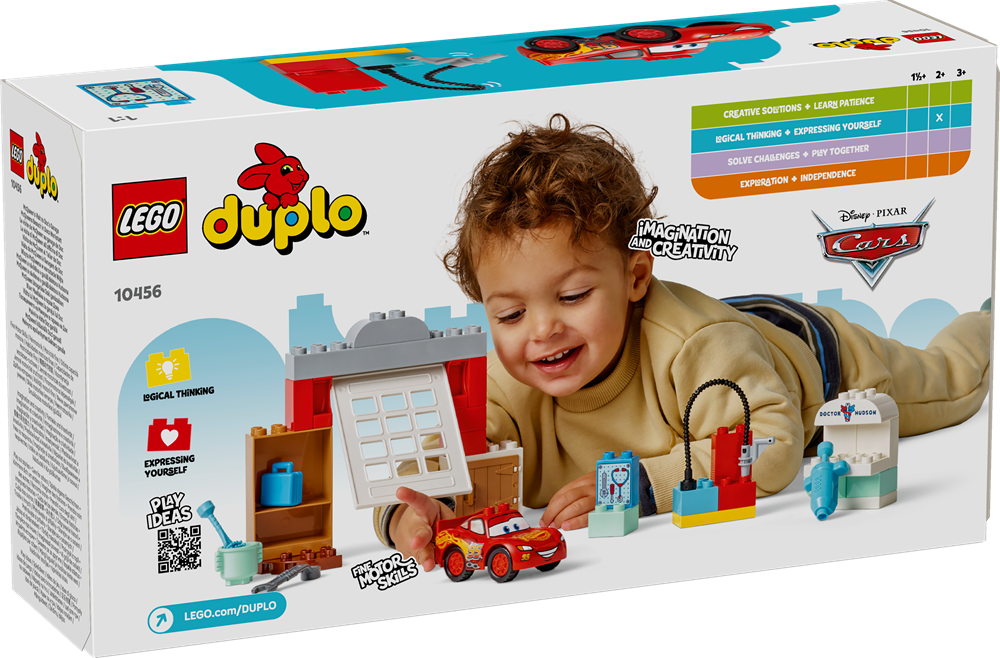 LEGO DUPLO® DISNEY LA VISITA DI MCQUEEN ALL’OFFICINA DI DOC 10456