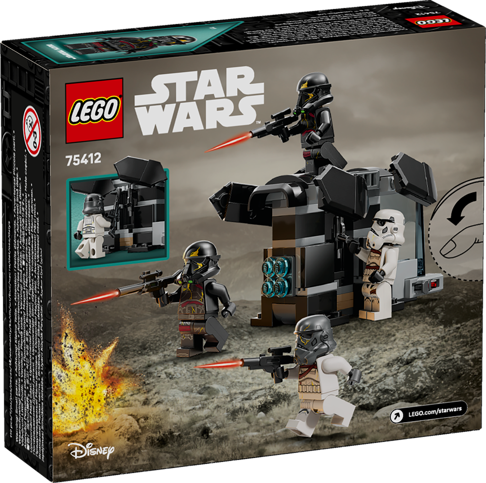 LEGO STAR WARS TM BATTLE PACK DEATH TROOPER E NIGHT TROOPER 75412