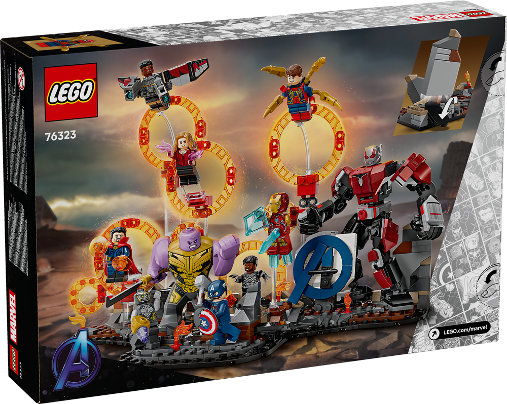 LEGO SUPER HEROES AVENGERS: ENDGAME LA BATTAGLIA FINALE 76323