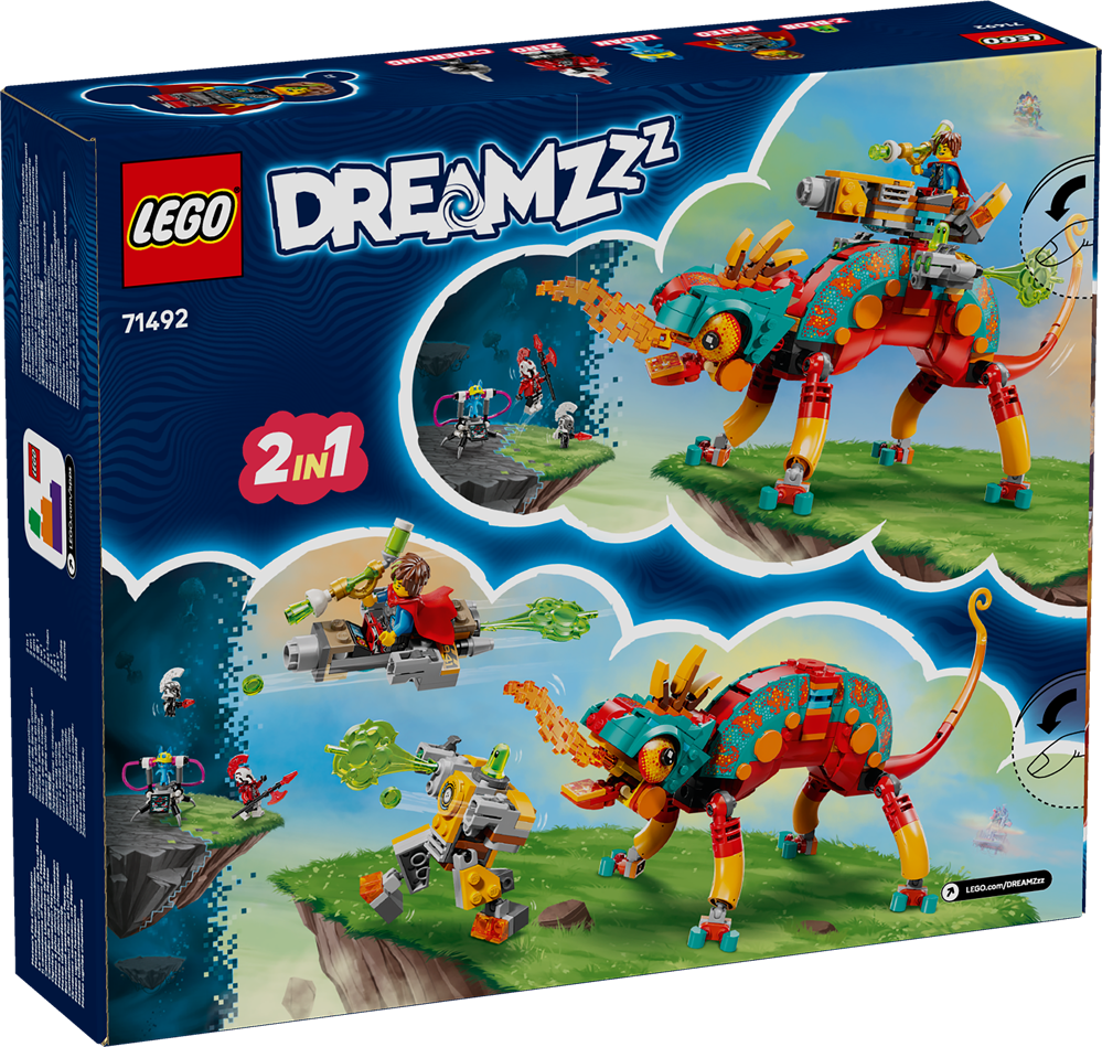 LEGO DREAMZZZ IL CAMALEONTE DI FUOCO DI MATEO 71492