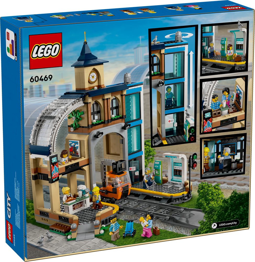 LEGO LEGO CITY STAZIONE CENTRALE 60469