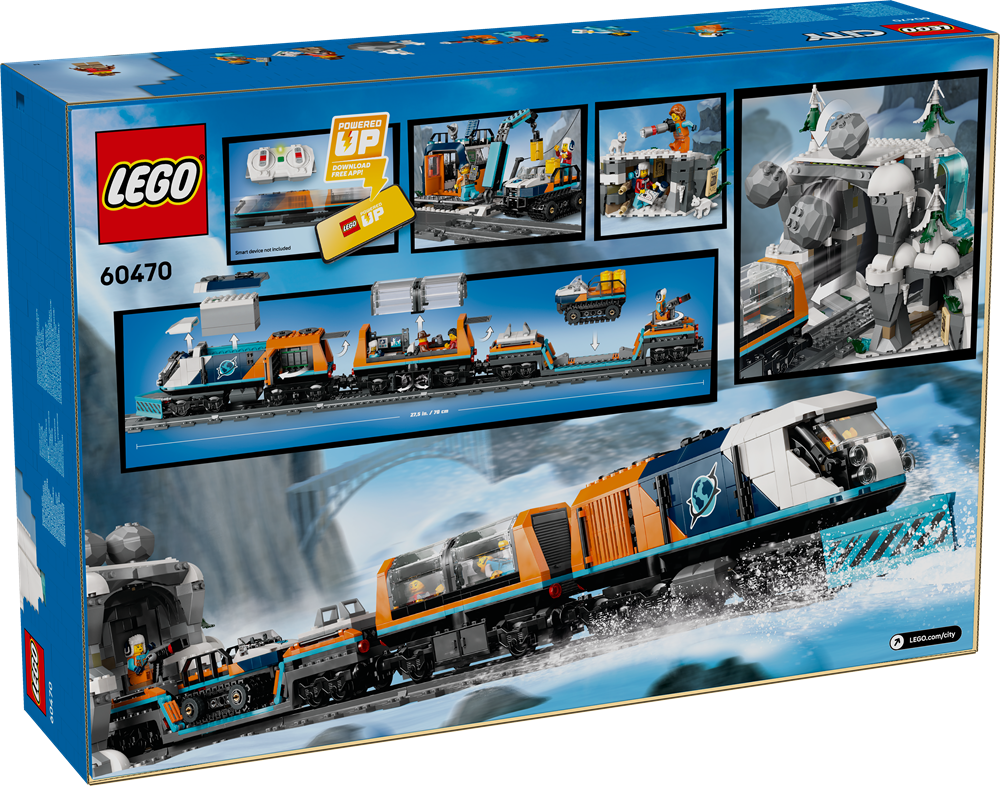 LEGO LEGO CITY TRENO ESPRESSO ARTICO DEGLI ESPLORATORI 60470