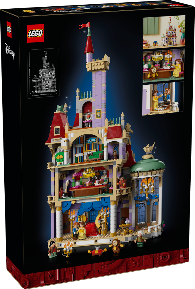 LEGO DISNEY PRINCESS CASTELLO DE LA BELLA E LA BESTIA 43263