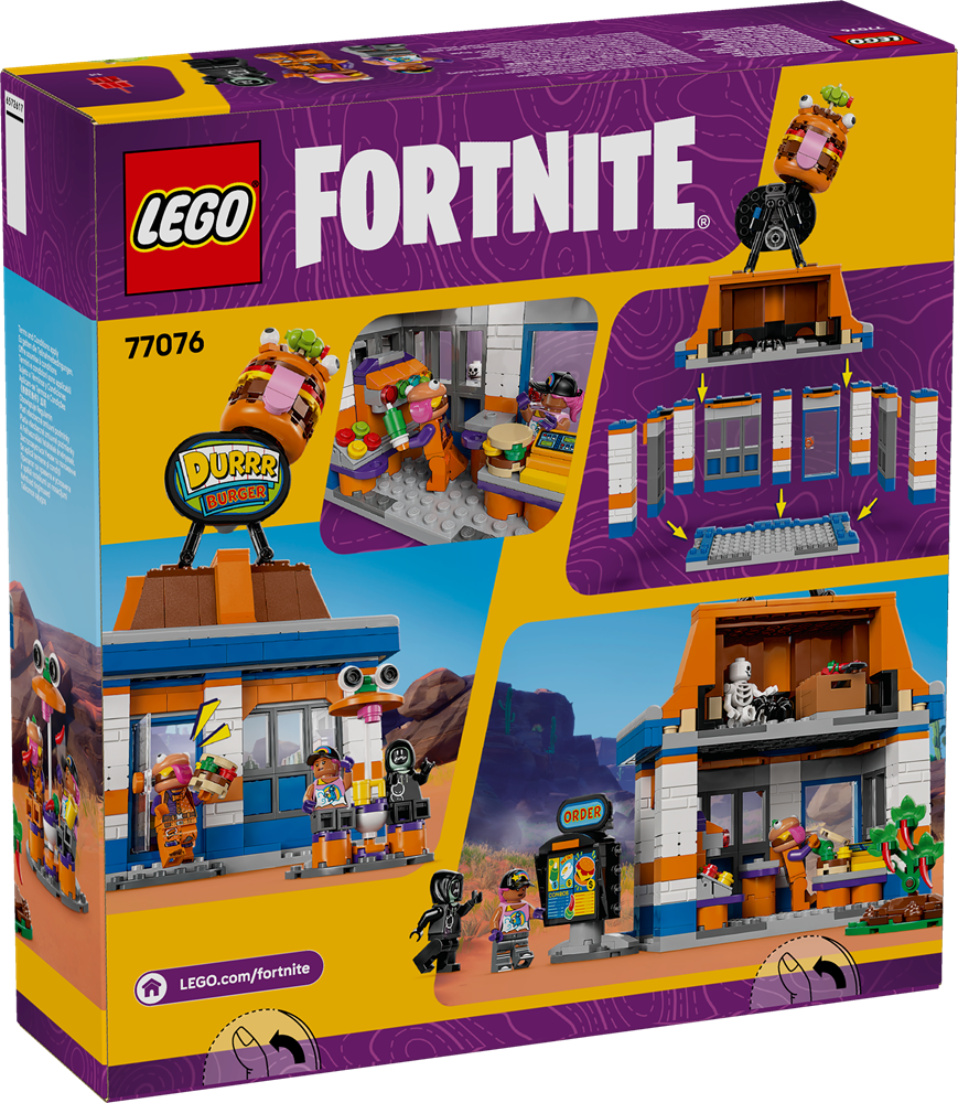 LEGO FORTNITE RISTORANTE DI DURRR BURGER 77076