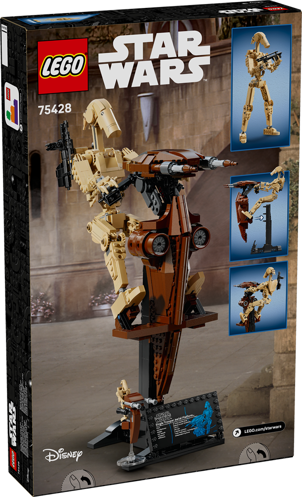 LEGO STAR WARS TM BATTLE DROID™ CON STAP 75428