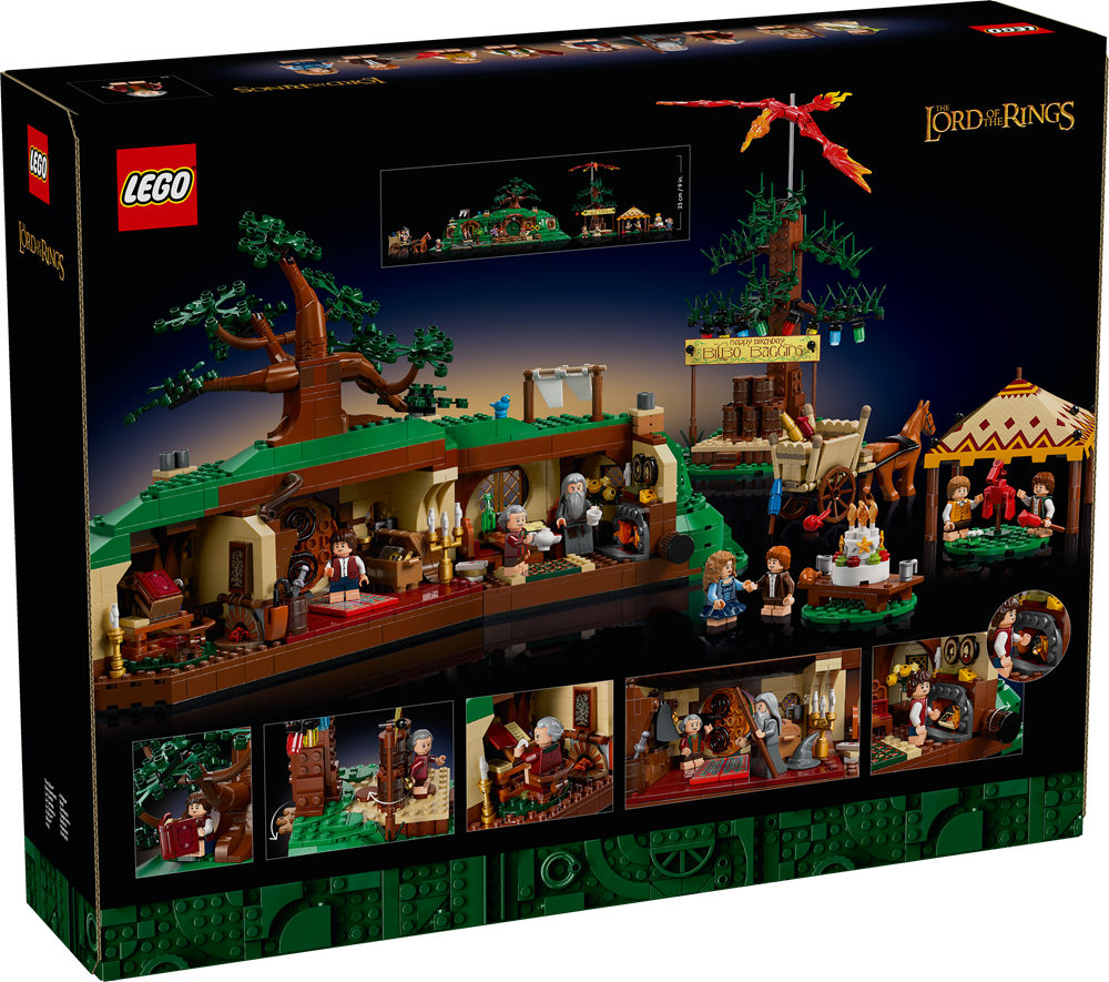 LEGO ICONS IL SIGNORE DEGLI ANELLI: LA CONTEA 10354