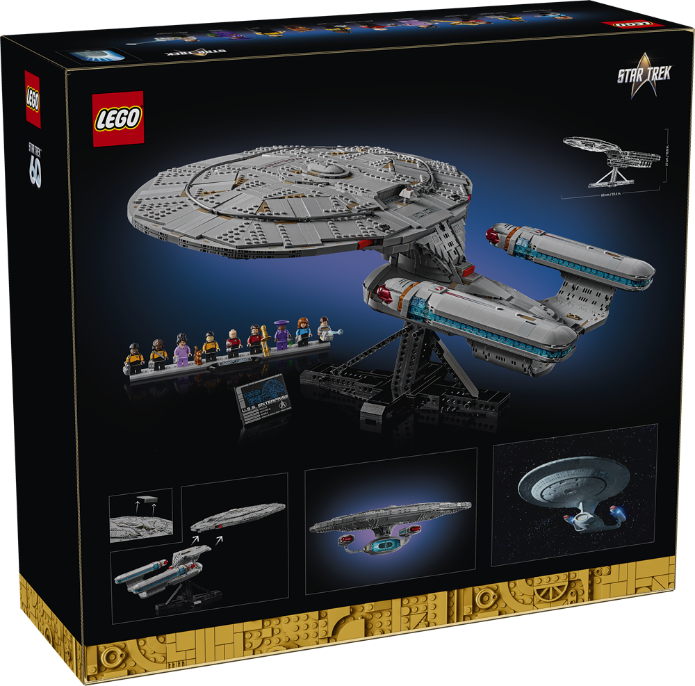 LEGO ICONS STAR TREK: U.S.S. ENTERPRISE NCC-1701-D™ 10356