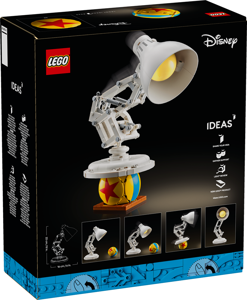 LEGO LEGO IDEAS DISNEY PIXAR LUXO JR. 21357