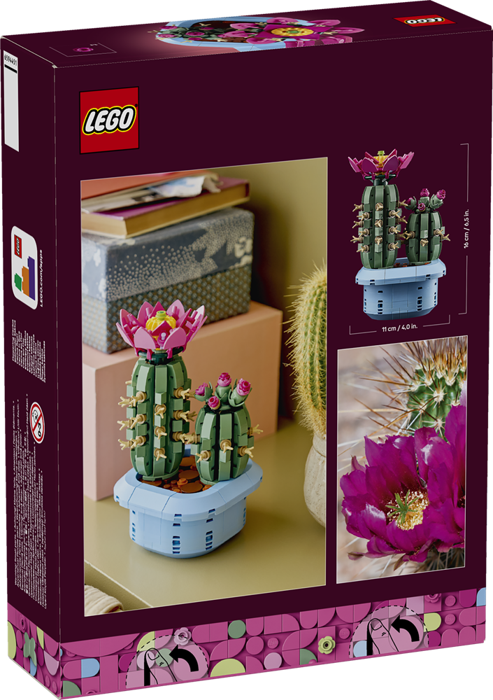 LEGO BOTANICALS CACTUS IN FIORE 11509