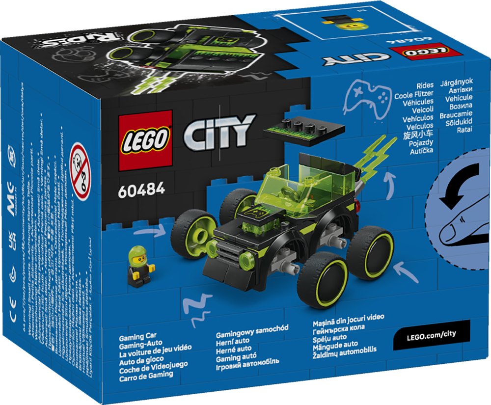 LEGO LEGO CITY VEICOLI – AUTO DA CORSA DA GIOCO 60484