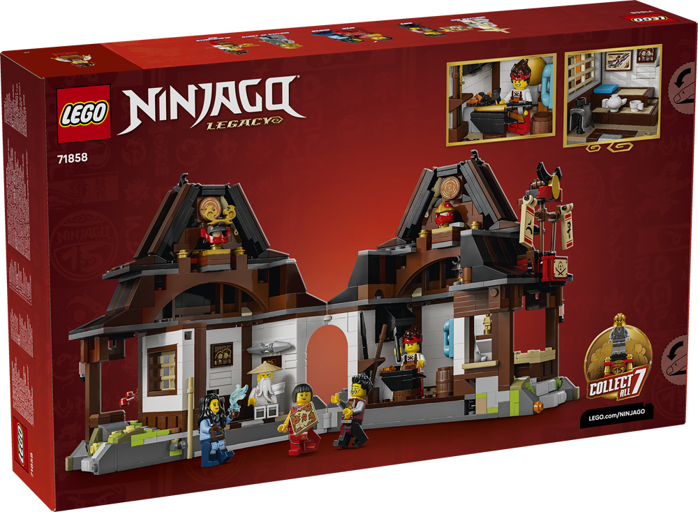 LEGO NINJAGO LA BOTTEGA DELLE QUATTRO ARMI – 15° ANNIVERSARIO 71858