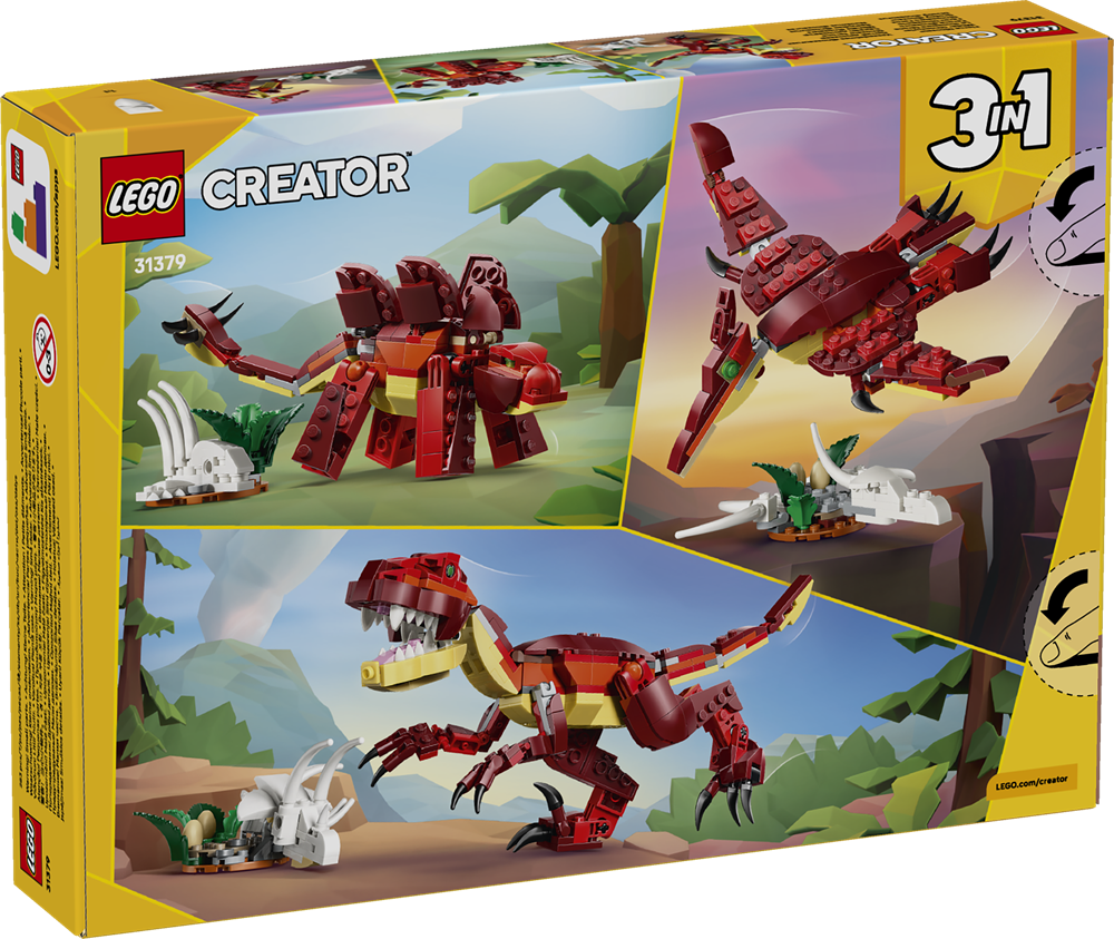 LEGO LEGO CREATOR FEROCE DINOSAURO 31379