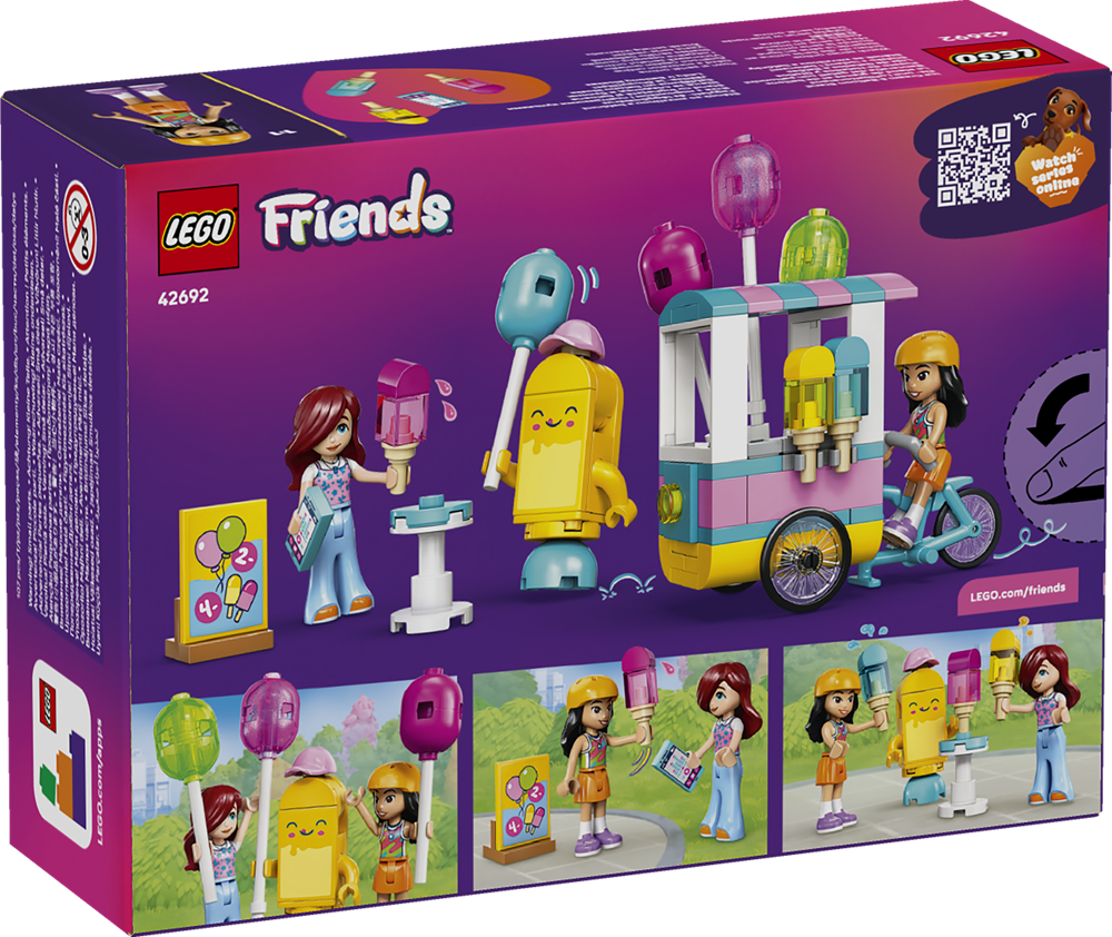 LEGO LEGO FRIENDS BANCARELLA DEI GELATI CON PALLONCINI 42692