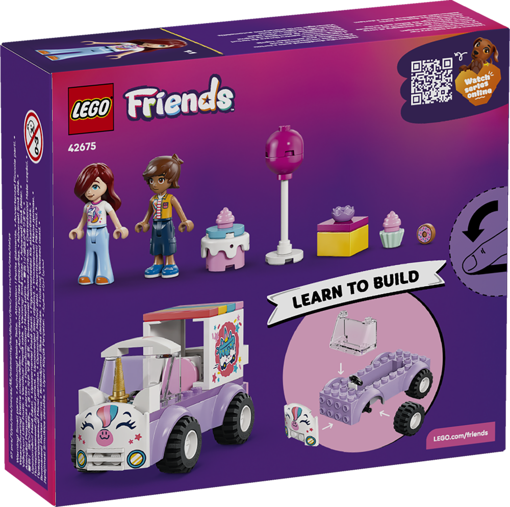 LEGO LEGO FRIENDS AUTO-UNICORNO PER LA CONSEGNA DI TORTE 42675