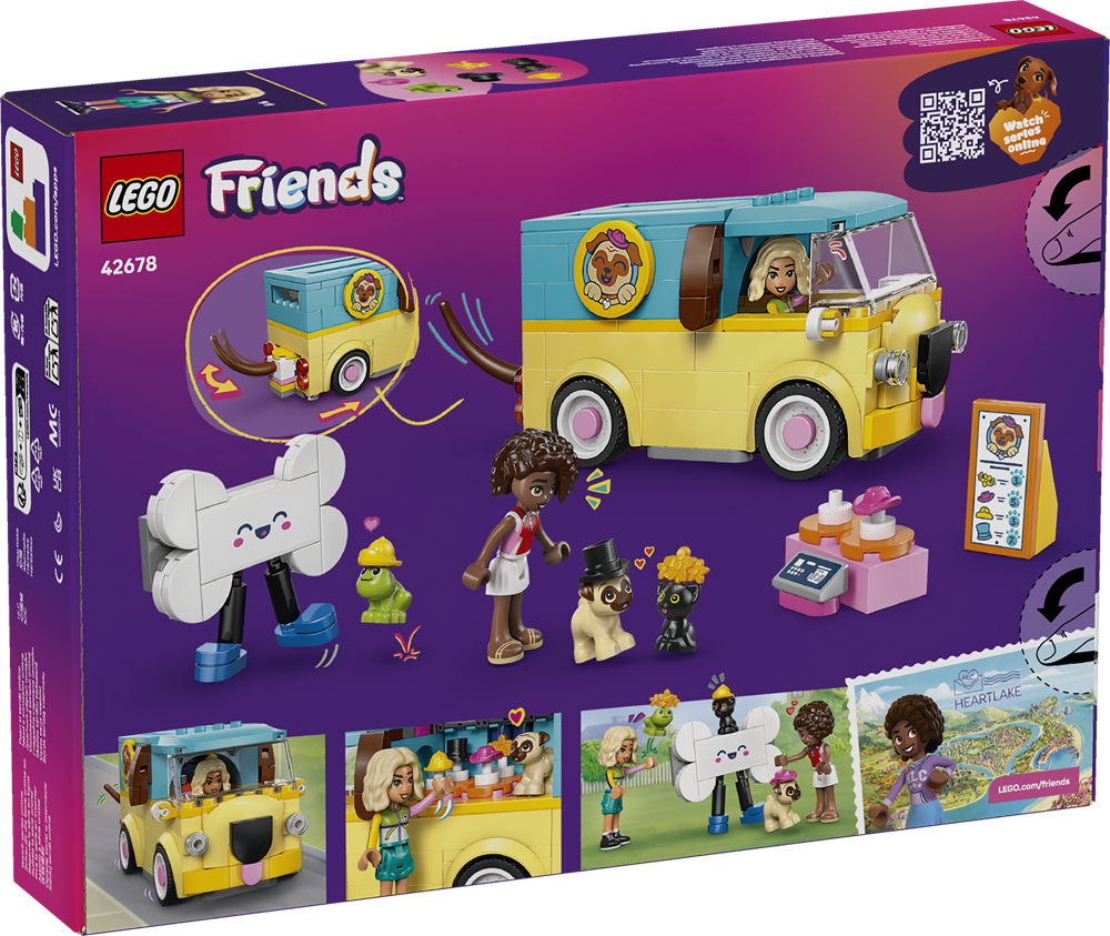 LEGO LEGO FRIENDS FURGONE DI ACCESSORI PER ANIMALI 42678