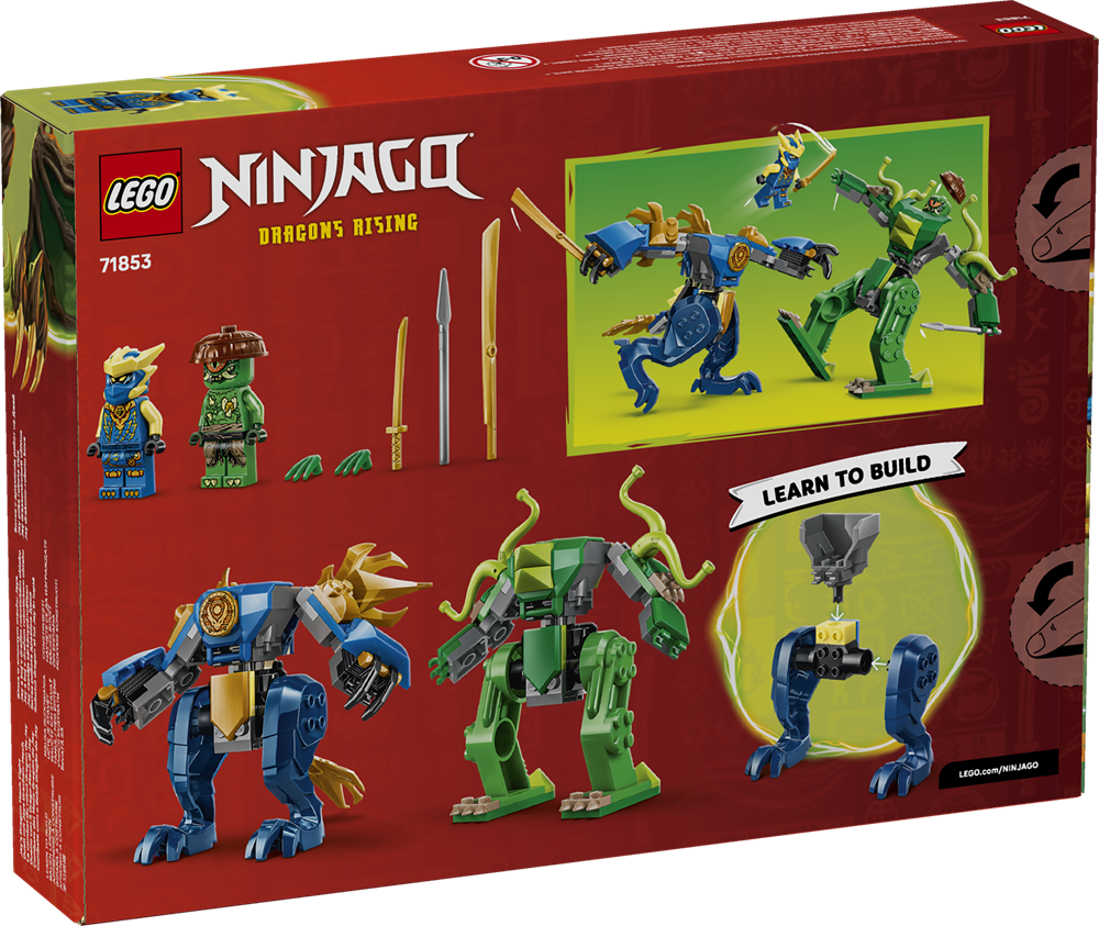 LEGO NINJAGO DUELLO CON IL DRAGO-MECH DI JAY 71853
