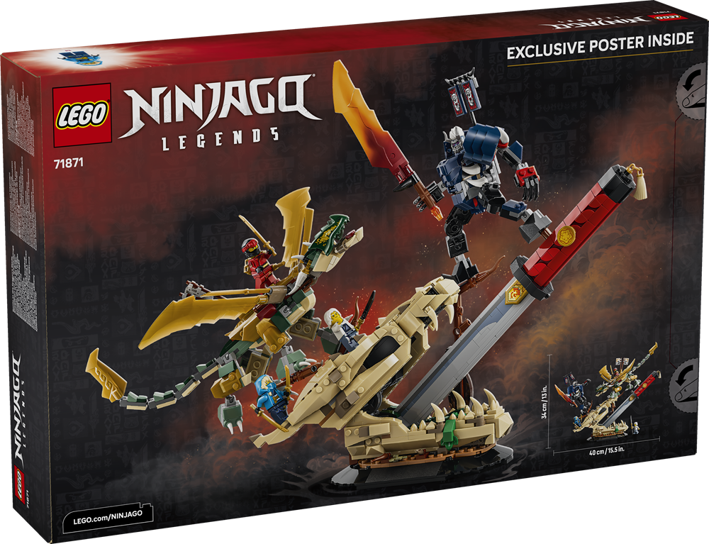 LEGO NINJAGO BATTAGLIA ALLA LAMA DEL DRAGO 71871