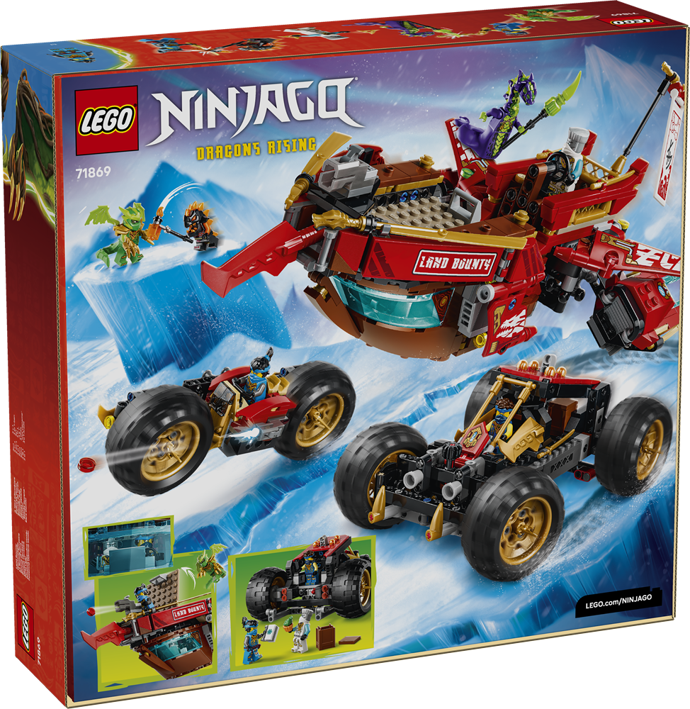LEGO NINJAGO BOUNTY DI TERRA 71869