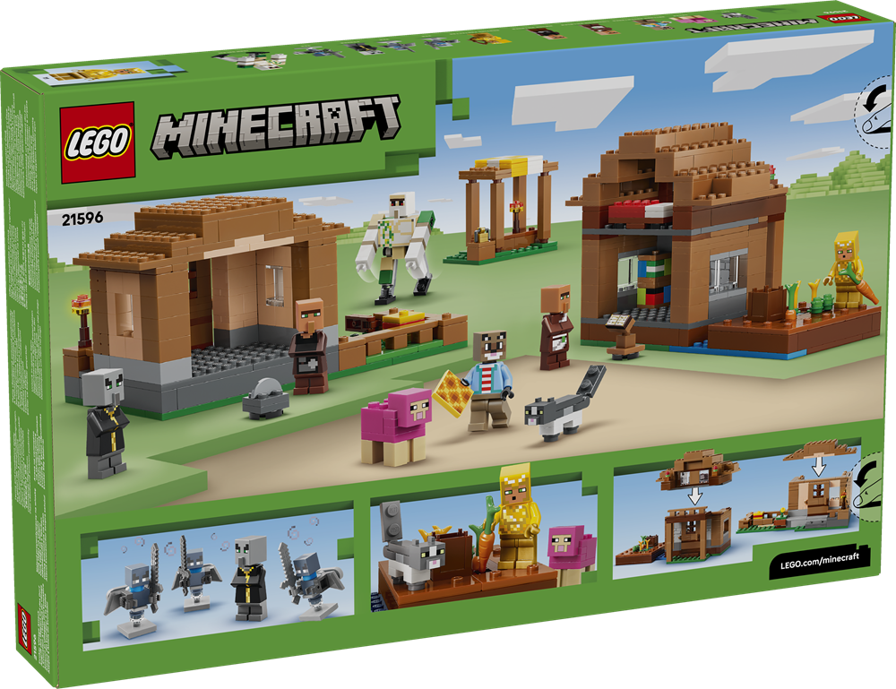 LEGO MINECRAFT ATTACCO AL VILLAGGIO DELL’EVOCATORE 21596