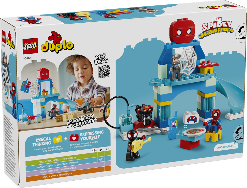 LEGO DUPLO DISNEY TM WEBQUARTERS DEL TEAM SPIDEY 10464