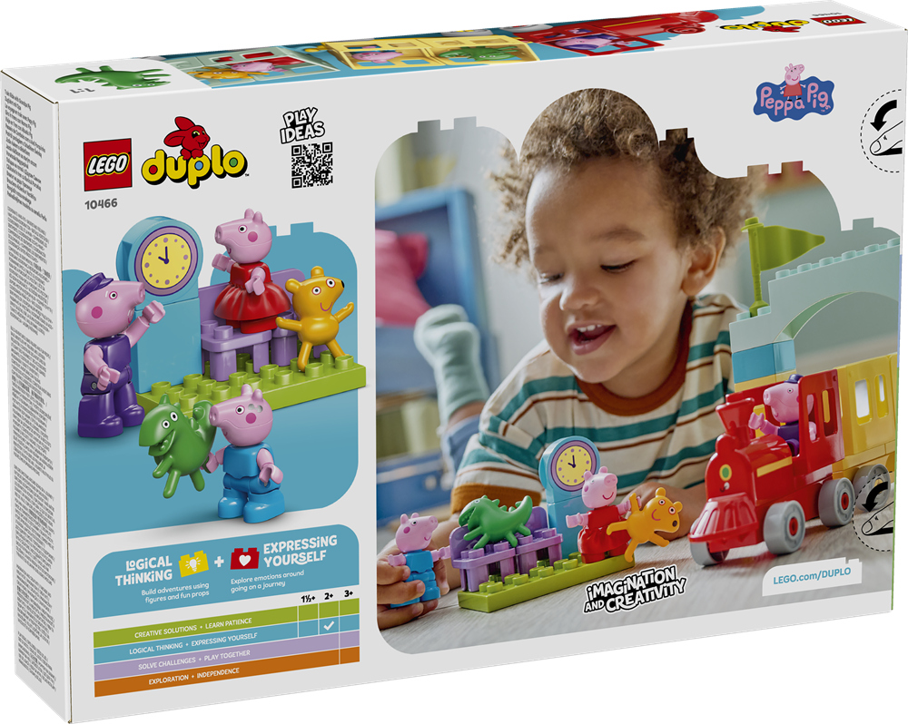 LEGO DUPLO PEPPA PIG GIRO IN TRENO CON NONNO PIG 10466