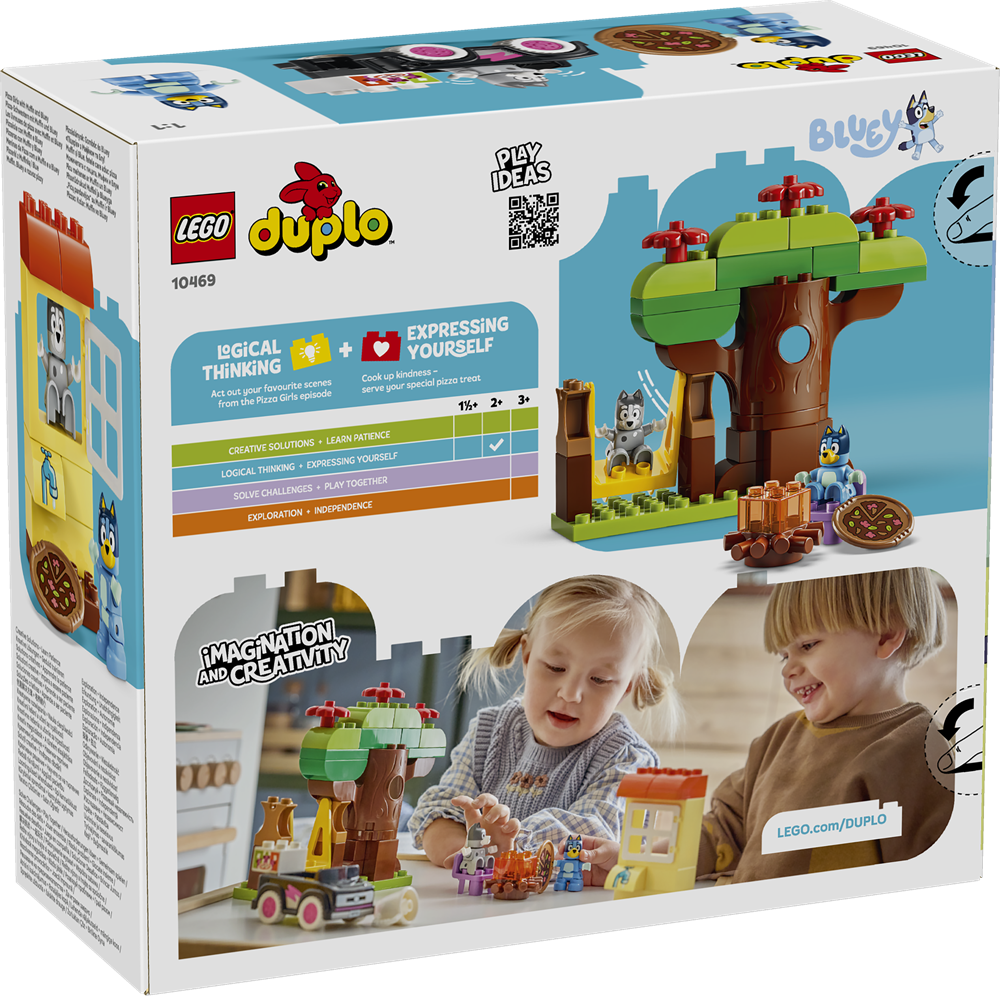 LEGO DUPLO BLUEY PIZZAIOLE CON MUFFIN E BLUEY 10469