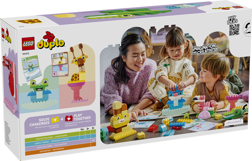 LEGO DUPLO TOWN GIOCO DI COSTRUZIONE DEGLI ANIMALI 10472