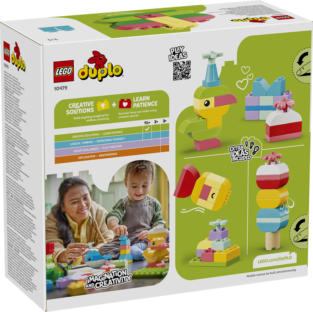 LEGO DUPLO CLASSIC SCATOLA CREATIVA COLORATA 10479