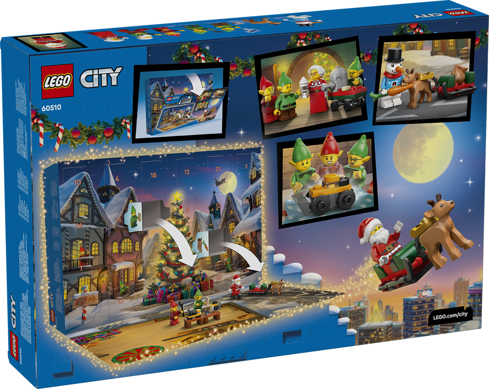 LEGO CITY CALENDARIO DELL’AVVENTO 2026 60510